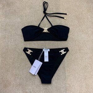 Celine black swimsuit